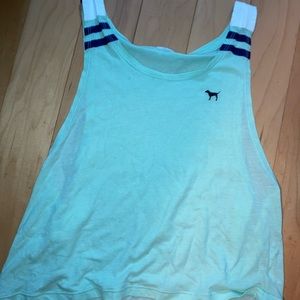 Pink workout muscle tee for girls